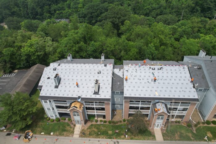 Image showcasing Apartment Exterior Renovation at Eagle Ridge | ASH